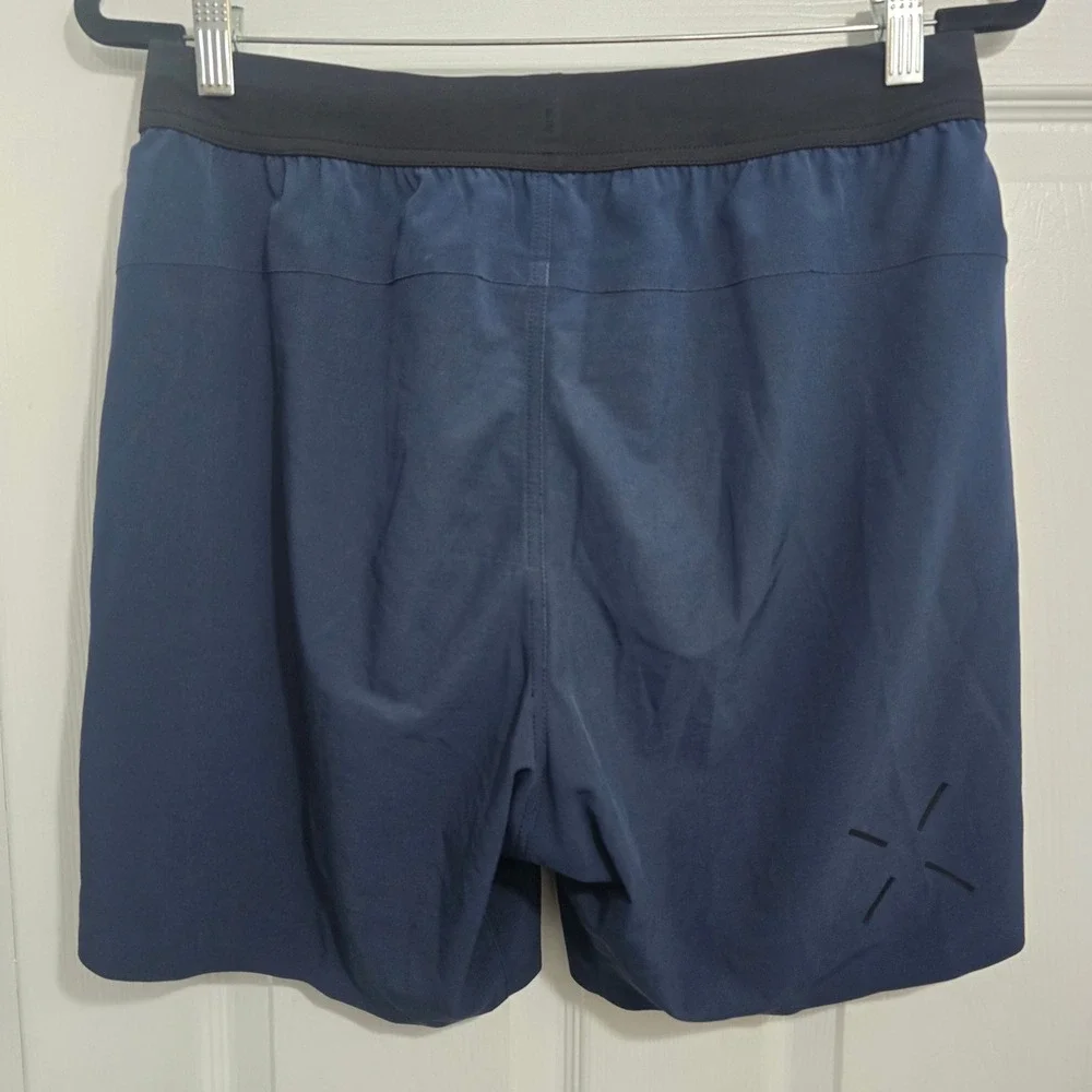 Ten Thousand Mens Interval Short 7 Inch Navy Blue Training‎ Gym TTSH002V2 Medium